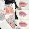 Läppglans 1/3 st fuktighetskräm plumper långvarig transparent lipgloss bas vattnig glans glansig ton vattentät läppar makeUplip