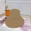 Nieuwste designer Fisherman Hat Big Brim Embet Hats Men Women Outdoor Caps All Match Decoration Cap paar Hip Hop Snapbacks Accessoires