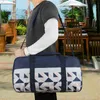 duffle bags Sports Fitness Handbag Luggage 16 Amp Canvas Printed Yoga Bag Outdoor Travel Bag 220707