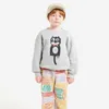 Automne hiver enfants sweats BC marque garçons filles mignon dessin animé imprimé pulls bébé enfant en bas âge coton pull 220809