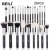 Makeup Tool Set Professionele Make-up kwast Zwart Geitenhaar Basic concealer oogschaduw Blending Brush 220423