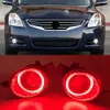 CAR ANGE Eye Fog Lampka przedniego zderzaka mgły mgły dla Nissana Qashqai Juke Micra Dualis Sunny Teana Rogue NV400 Sentra Wingroad