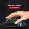 Мыши эргономичный проводной настольный ноутбук USB Gaming Mouse для компьютерного ПК RGB Bearllight 2400DPI Office Opticalmice