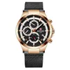 Reloj de pulsera de marca de recompensa para hombre, correa de acero de cuarzo, banda Mh, calendario luminoso, reloj deportivo de moda militar para hombre, Orologio