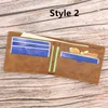 Wallets Sell Vintage Men Faux Leather Multi Slots Short Slim Wallet Money Holders Purse Cash Holder Retro Male BagWallets