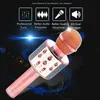 Microphones WS-858 Portable Wireless Bluetooth Microphone A Microphone That Supports Multiple Devices Home KTV Multi-Function Microphone T220916