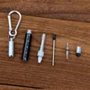 Mini-Multifunktions-Kugelschreiber, Stylus, 6-in-1-Metall-Schraubendreher, Touchscreen-Werkzeugstift, kleiner Schlüsselanhänger, Stifte, Geburtstagsgeschenk, Zubehör