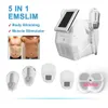 EMS Muscle Electromagnetic Therapy Hiemt EMS Tesla Body Sculpting Skin Drawing Cellulite Removal Machine med bäcken golvavslappningsbehandling valfritt