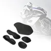 Motorcycle Apparel 5PCS Removable EVA Riding Shoulder Elbow Back Protectors Pads Set Protection Clothing Built-in Racing Guard