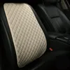 Auto -stoelbedekkingen Linnen vlasafdekking Protector voorste rugleuning kussen Auto interieurstyling Geschikt voor de meeste vrachtwagen SUV of Vancar