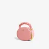 Kvinnors modev￤ska Trend Small Fragrance Evening Bags Designer Diamond Round Cake Leather Handv￤ska M￥ngsidig kedja axelv￤ska