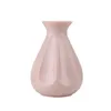 Vases Vase En Plastique Rose Imitation Céramique Moderne Fleur Salon Décoration Maison Nordique Ornement ArrangementVases