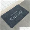 Kitchen Carpet Front Door Mat Outdoor Entrance Doormat Non-Slip Bathroom Waterproof Floor Mats Indoor Rug Home Decor Doormats 220329 Drop De