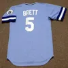 KansasCity Vintage Baseball Jersey1 BUDDY BIANCALANA 1985 PATEK 1978 KILLEBREW TARTABULL BRETT WILSON MAYBERRY SUNDBERG HURDLE QUIRK PINIELLA McRAE