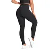 Letsfit ES11 black Womens High Waisted Yoga Pants Workout Running for Women Quick Dry Buttery Soft Pant Tights Gym Hiking Yoga Outfit Fitness Supplies