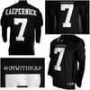 Uf CeoMitNess 7 Colin Kaepernick Imwithkap Maillot de Football Hommes Je suis avec Wap Maillot de Football Américain Cousu S-3XL Haute Qualité