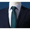 Bow Ties Brand Designer Green For Men 8 cm Tie Hoog Kwaliteit Formele zakelijke werkpak Shirt Ntralte mannelijk Geschenkboog