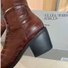 BOOTS MULHERES OCIDENTAL NOVO EDTONO DE AUTONO CABEÇA CAPELA GRANDA GRANÇA ZIPPER BLAT BRACK HOLS HAPELA CHELSEA GRANDE 42 220709