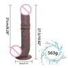 Realistischer Dildo, große Dildos mit starkem Saugnapf für freihändiges Spielen, Vagina, G-Punkt, Analsimulation, braun, für Erwachsene, sexy Spielzeug für Frauen