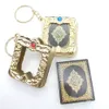 Keychain Islam Quran Small Pendant Religious Jewelry Mini Koran Keychain Pendant suspension