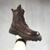 Stivali militari uomini Spazza di sicurezza da uomo traspirante uomo vera pelle che esce scarpe da lavoro per stivali