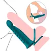 VERKAUFEN Doppelte Penetration Vibratoren sexy Spielzeug für Männer Strapon Dildo Fernbedienung Strap On Penis Paare