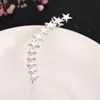 Clip-on & Screw Back Pair Creative Star Decor Ear Earrings Chic Crawler Wrap For Women Girls Jewelry AccessoriesClip-on