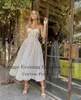 Вечеринка платья Verngo 2022 Shimmer Ivory a Line Короткая свадьба, любимая платья для выпускного платья с карманами