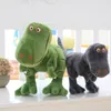 NEU 1PC 40-100 cm Neues Dinosaurier Plüschspielzeug Cartoon Tyrannosaurus niedliche ausgestopfte Spielzeugpuppen für Kinder Kinder Jungen Birthda