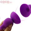 Vrouw sexy Sterke Zuig Tepel Sucker Kut Pomp Borst Vergroten Vibrator Speelgoed voor Vrouwen Krachtige Tong Orale Zuigen