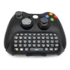 Wireless Controller Text Messenger Keyboard Chatpad Klawiatura dla Xbox 360 Kontroler gry Czarny