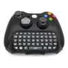 Wireless Controller Text Messenger Keyboard Chatpad Keypad for Xbox 360 Game Controller Black