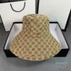 دلو القبعات بلون الرسالة sunhats أزياء حزب السفر buckethats مئات قبعة 3 أنماط