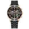 Récompense Nouveau Dign Hommes De Luxe Montre-Bracelet Top Marque De Mode Montre-Bracelet En Acier Inoxydable Étanche Homme Quartz Montre Reloj