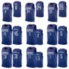 Edizione stampata Basketball City Earned Reggie Jackson Jersey 1 Luke Kennard 5 Ivica Zubac 40 Terance Mann 14 Paul George 13 Kawhi Leonard 2 Sport Classic Uomo Donna