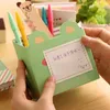 Kladblokken Creative Hardcover Memo Pad Notepad Sticky Notes Kawaii Stationery Diary Diarebook Office School Student Supplies + Pen