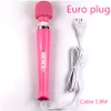 Powerful back Body Massage AV Magic Wand Massager G-spot Stimulation Clitoris Vibrator Adult sexy Toys for women products