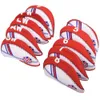 2021New10pcs/Set Golf Club Iron Head Cover Neoprene National Flag Headcover Waterproof Golf Club Head