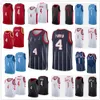 NCAA 2022 Draft Pick Basketball 1 Jabari Smith Jr. Jerseys 4 Jalen Vert Rouge Blanc City Navy Edition Hommes Femmes Jeunes