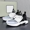 Märkesdesigner Nylon Mesh Jago Sneakers Skor Män Teknisk Canvas Mocka Getskinn Löpare Sport Lätt Sole Trainers Komfort Promenad