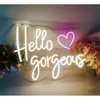 100 стилей Custom Wall Night Led Sign Pink Neon Light для девичника вечеринка на день рождения свадьба Engageme 220615