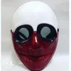 Wholesale PVC Halloween Mask Scary Clown Party Masks Payday 2 for Masquerade Cosplay Horrible Masks P072610