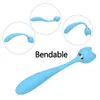 IKOKY 10 Mode sexy Toys for Women Magic Wand Massager Products Erotic Clitoris Stimulation Bendable Vibrator