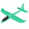 37 سنتيمتر epp رغوة اليد رمي طائرة الضغط لعبة في الهواء الطلق إطلاق طائرة شراعية طائرة الاطفال هدية لعبة 4 ألوان