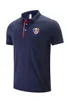 22 여름에 남성과 여성을위한 몰도바 폴로 레저 셔츠 통기성 드라이 아이스 메쉬 패브릭 스포츠 티셔츠 로고는 맞춤화 할 수 있습니다.