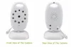 Video Baby Monitor Camera VB601 Wireless Babysitter 2 Way Talk Night Vision IR LED Temperatur Babi Nanny Camera 8 Lullabies