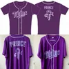 XFLSP G-BABY # 1 Hardball Prince Nacht Jersey Movie Baseball Jersey Nieuwe genaaid Any Name Vintage Zeldzaam S tot 3XL Groen