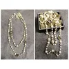 Mimiyagu Long Mymeduled Gearl Collese для женщин двойное подвесное подвесное ожерелье