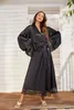 Femme enceinte robes de bal Satin Photo Robe pour femmes Long peignoir soyeux grande taille demoiselle d'honneur vêtements de nuit avec bordure en dentelle