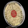 5PCS USA Marine Corps Core Values Commitment Honor Courage US Military Challenge Token Coin Value Collectibles1226178